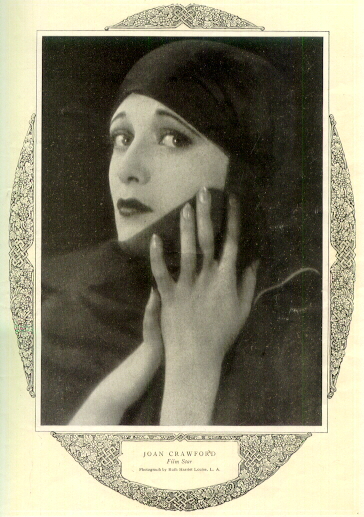 A page from 'Redbook' magazine, August 1926. Joan shot by Ruth Harriet Louise.