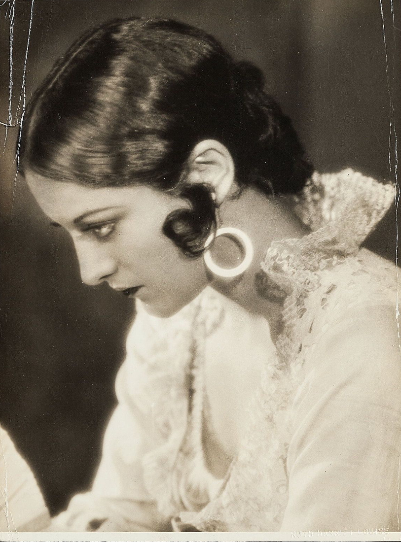 1928. Shot by Ruth Harriet Louise for 'Tide of Empire.'