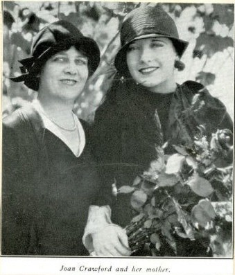 c. 1926. Joan with her mother, Anna Bell Johnson LeSueur.