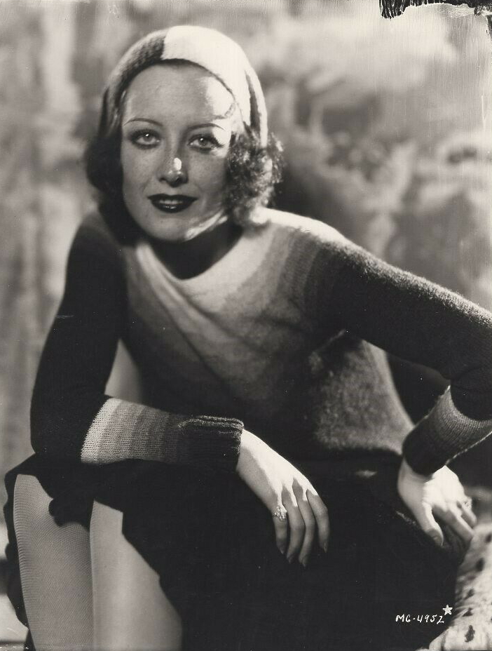 1930 unretouched publicity by Hurrell.