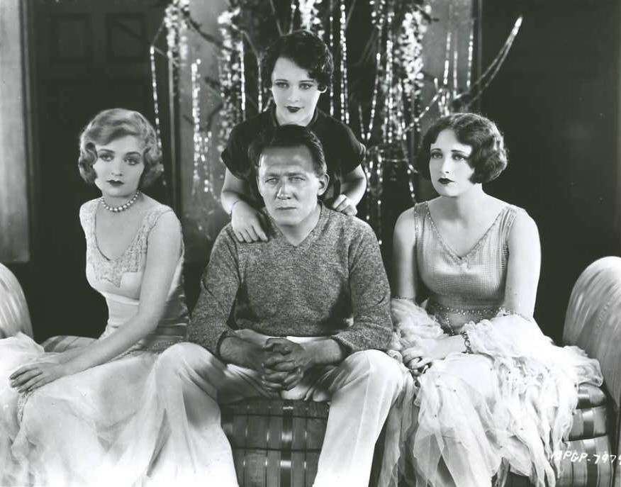 1925. 'Sally, Irene, and Mary.' With Constance Bennett, Sally O'Neil, and director Goulding.