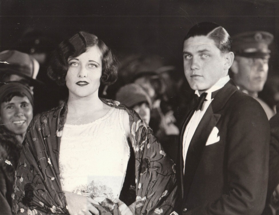 November 1925. At the Grauman's premiere of 'The Big Parade.'