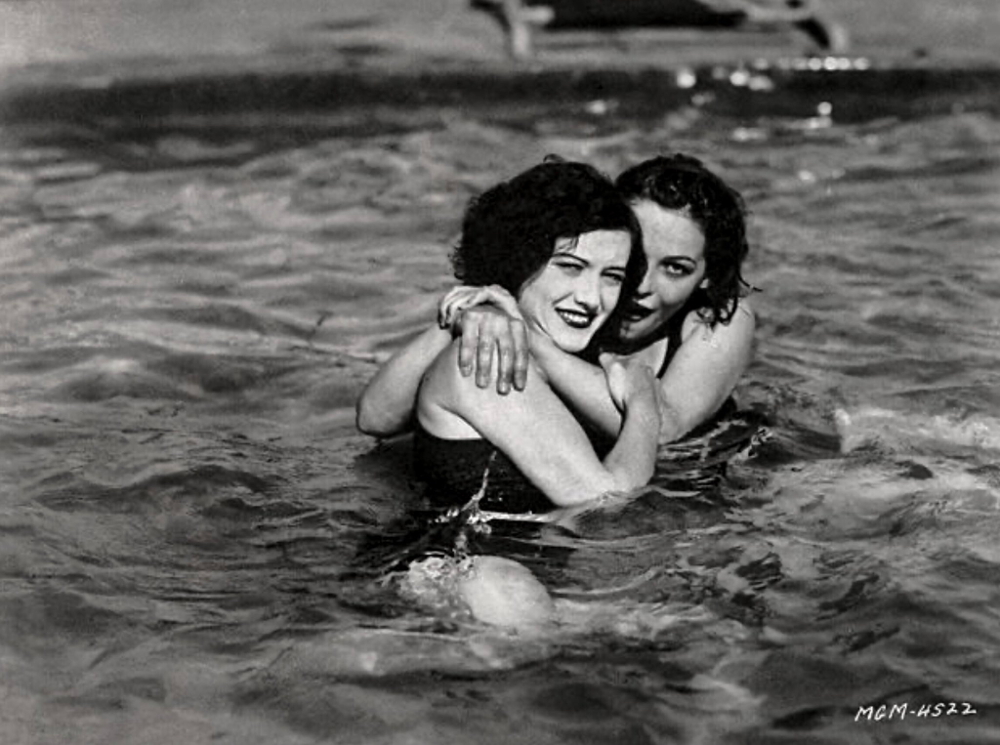 1926. MGM publicity with cousin Betty Jean.