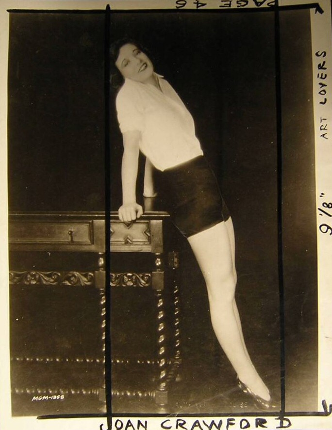 1926. Shot by Ruth Harriet Louise. A mark-up for 'Art Lovers' magazine.