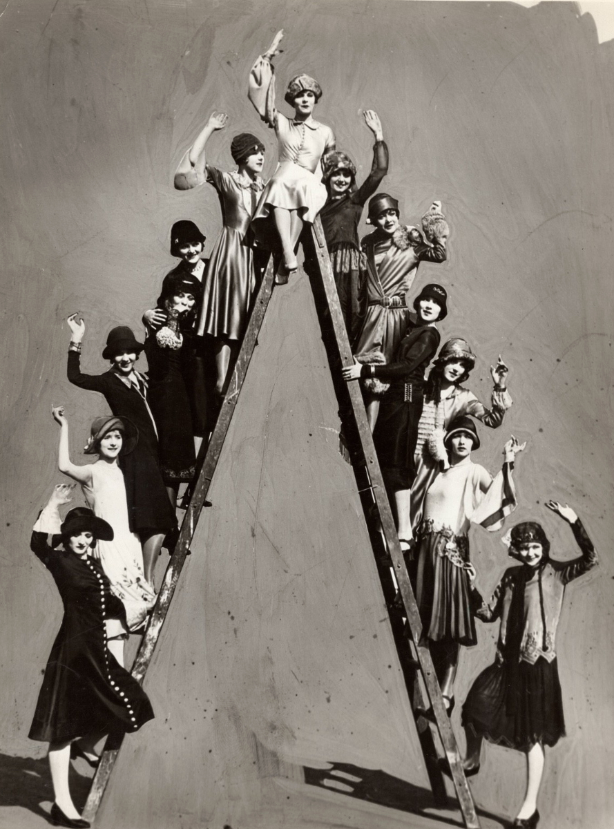 Newspaper markup of above photo.