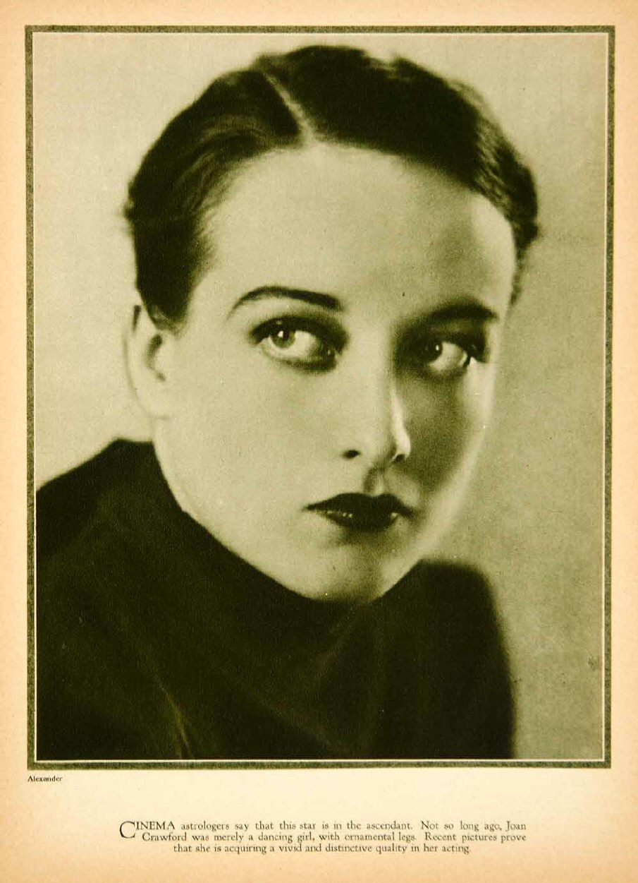 From the September 1927 issue of 'Photoplay.' By 'Alexander.'