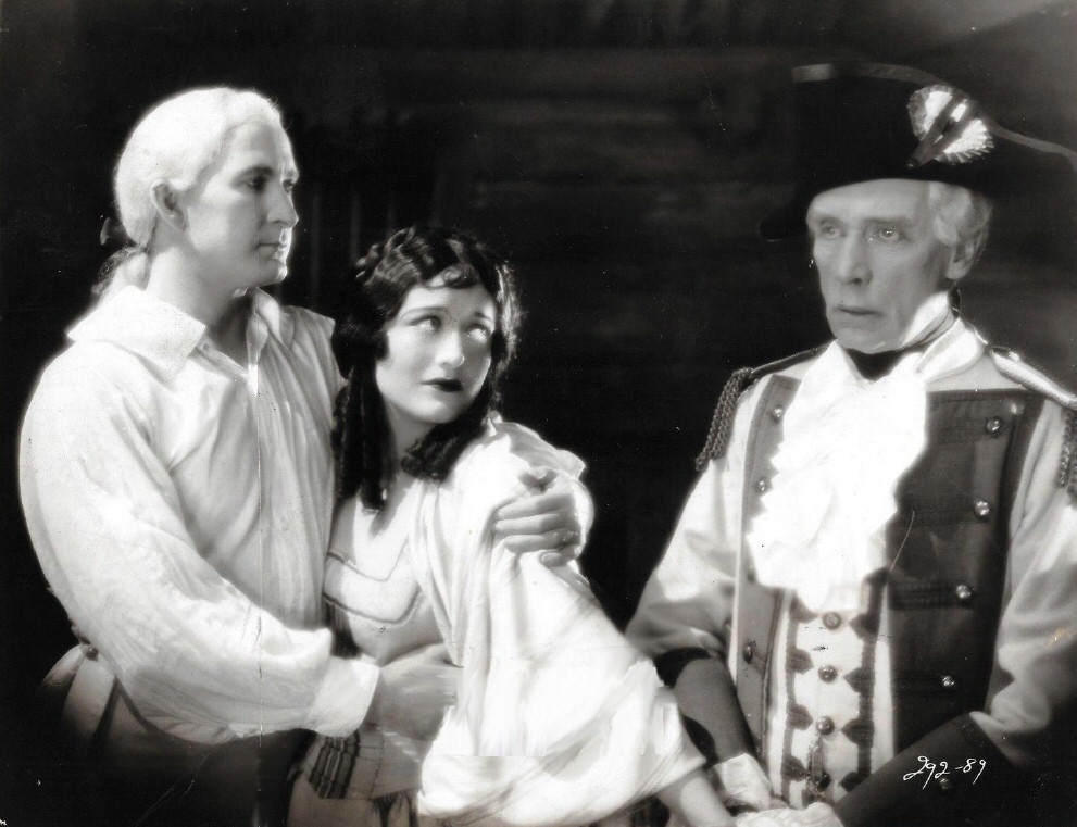 1927. 'Winners of the Wilderness.' With Tim McCoy, left, and Edward Connelly.