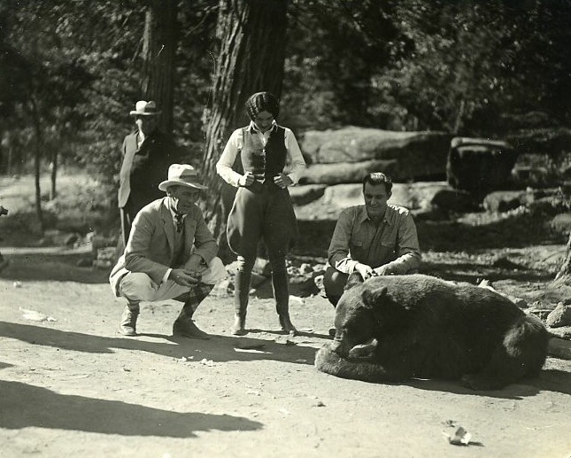 1927. 'The Understanding Heart.' With director Conway and Francis X. Bushman, Jr.