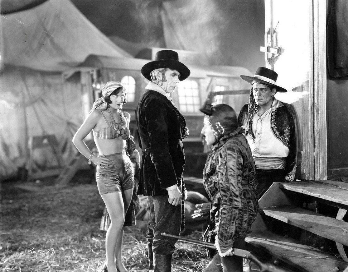 1927. 'The Unknown' film still.