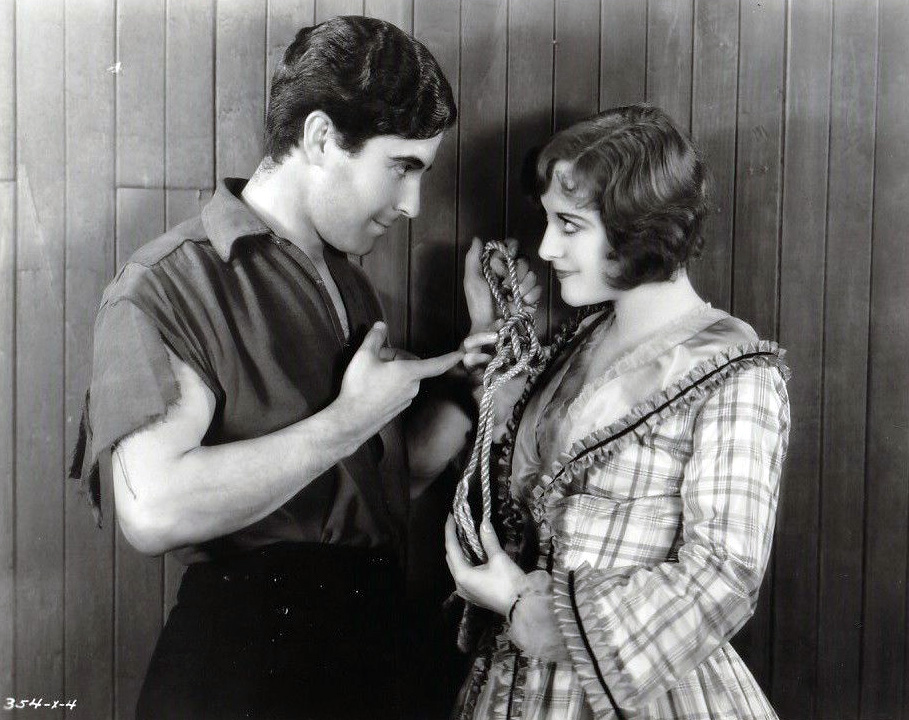 1927. Publicity for 'Across to Singapore' with Ramon Novarro.