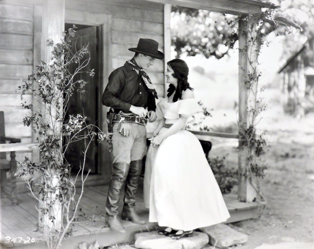 1928. 'The Law of the Range' with Rex Lease.