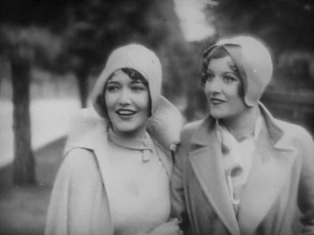 1928. 'Our Dancing Daughters.' Screen shot with Dorothy Sebastian.