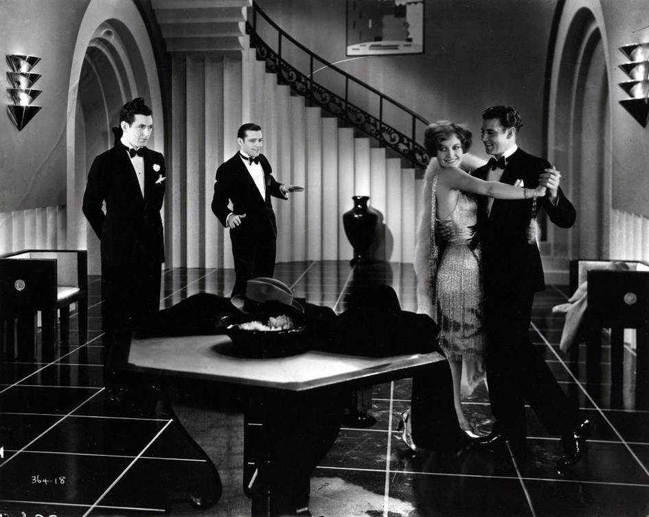 1928. 'Our Dancing Daughters.' With Johnny Mack Brown, left.