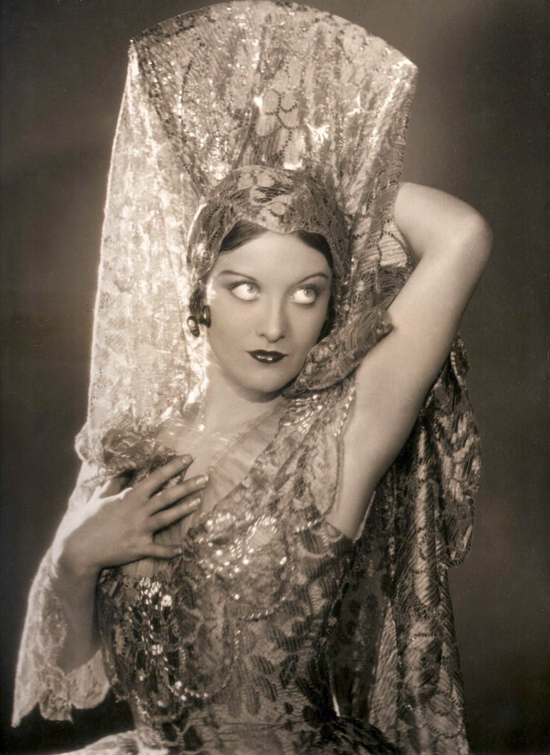 1928. Publicity for 'Tide of Empire' shot by Ruth Harriet Louise.