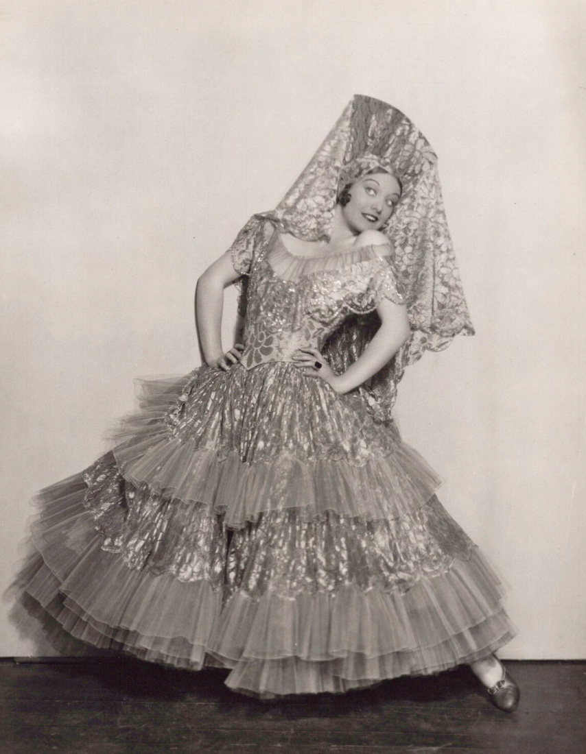 1928. Shot by Ruth Harriet Louise for 'Tide of Empire.'