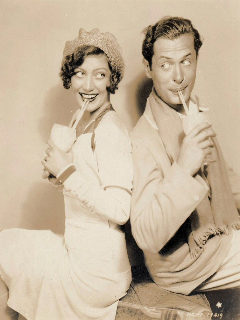 1929 publicity for 'Untamed' with Robert Montgomery.