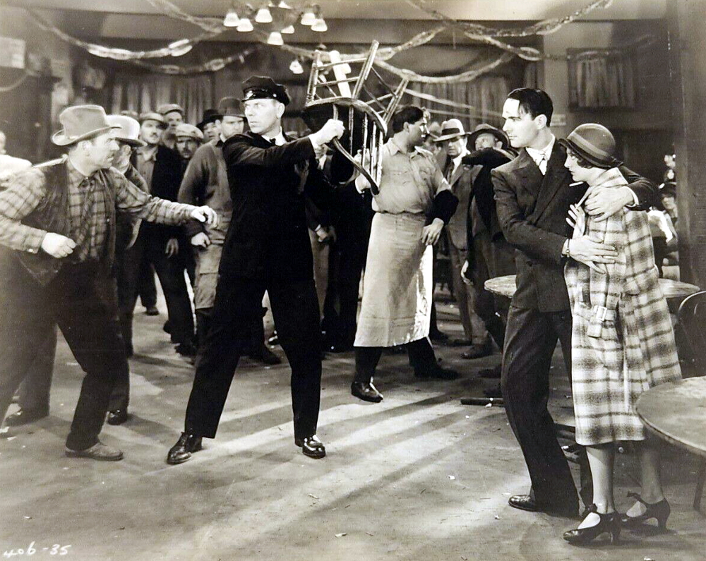 1929. 'The Duke Steps Out.' With Karl Dane (center) and William Haines (right).