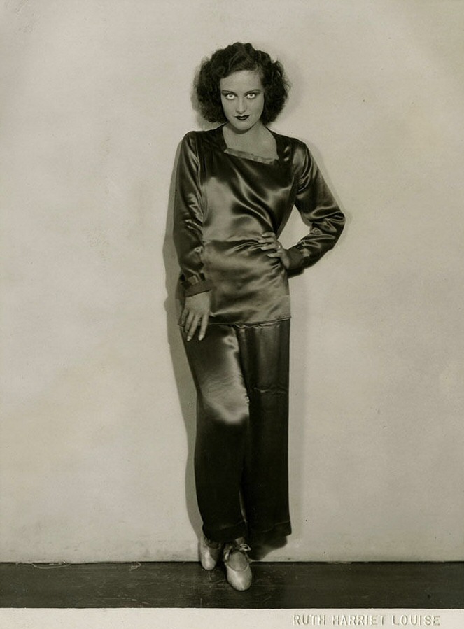 1928 publicity shot by Ruth Harriet Louise.