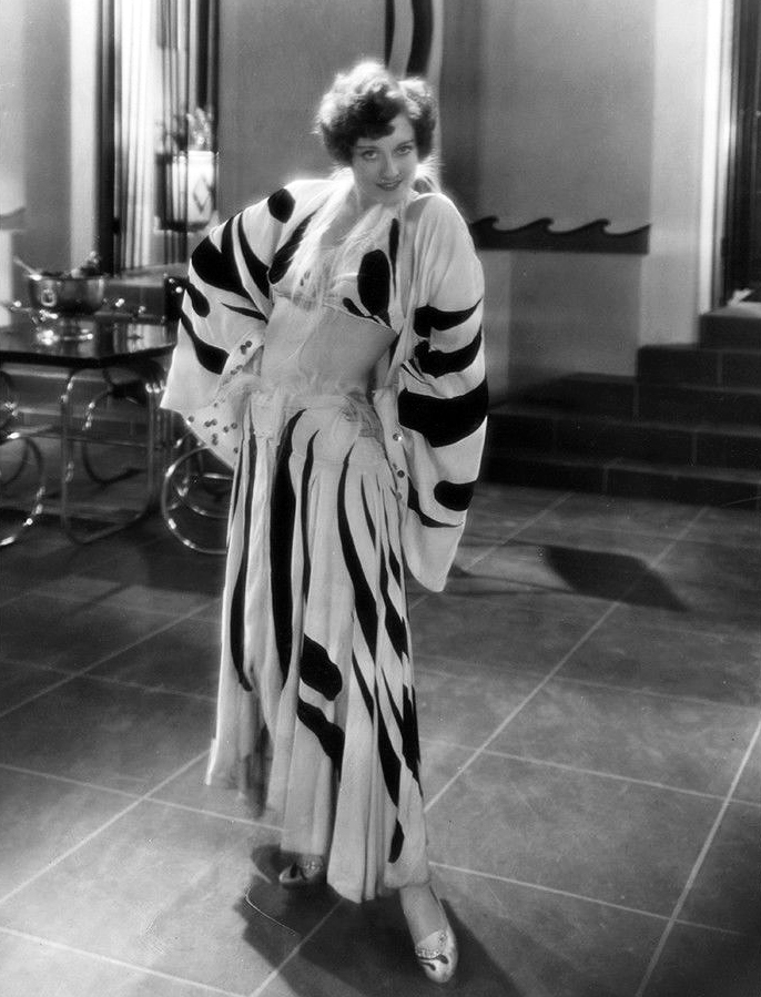 1929 publicity for 'Our Modern Maidens' with outfit by Adrian.