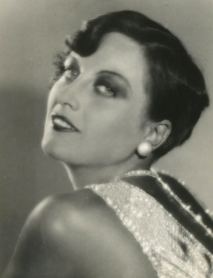 1928 publicity by Ruth Harriet Louise.