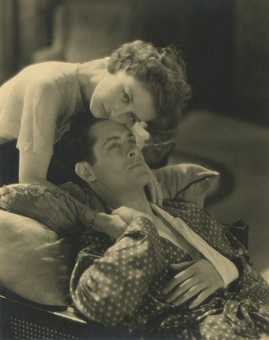 1929. 'Untamed' publicity. With Robert Montgomery.