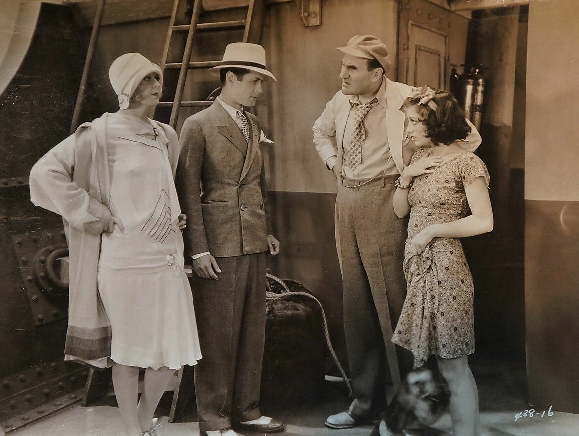 1929. 'Untamed,' with Robert Montgomery and Ernest Torrence.