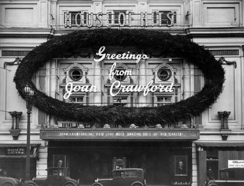 1930. At LA's Criterion Theater.