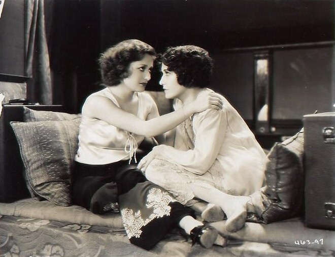 1930. Film still from 'Montana Moon.' With Dorothy Sebastian.