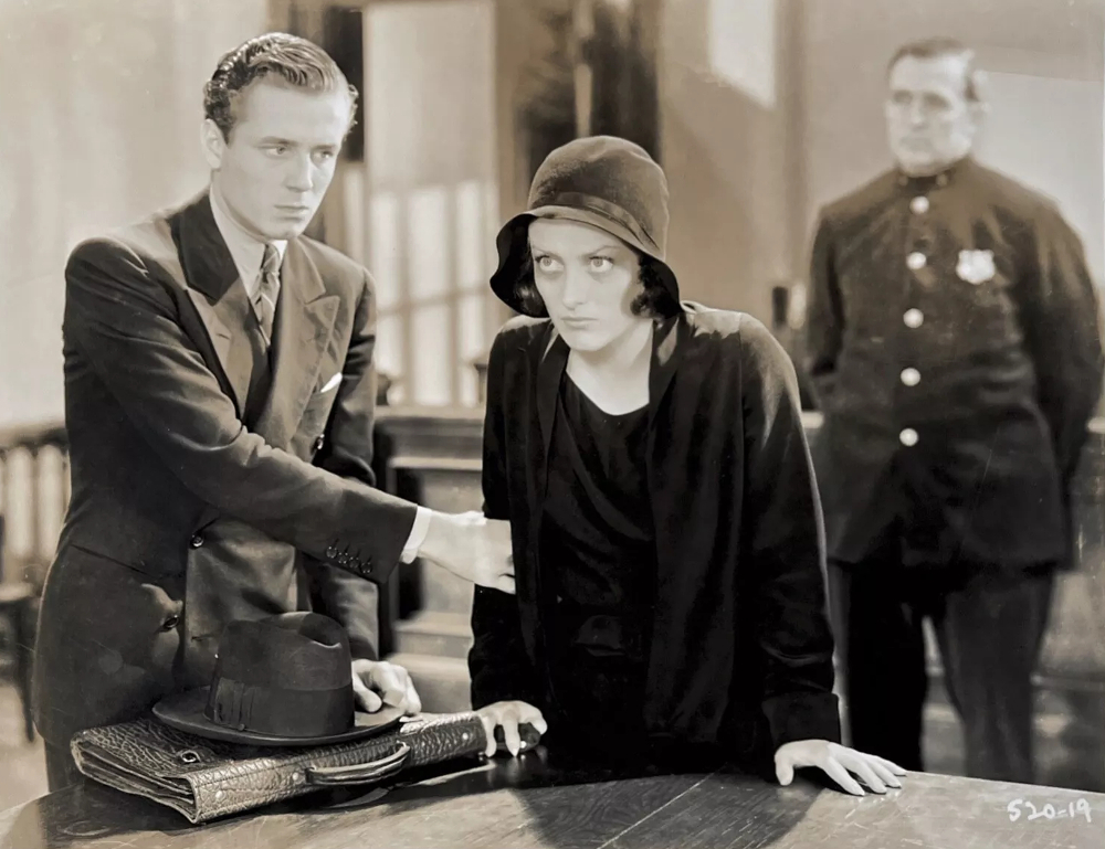 1930. 'Paid' film still.