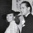 Circa 1935, with husband Franchot Tone.
