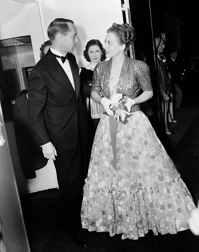 1938, with husband Franchot Tone.