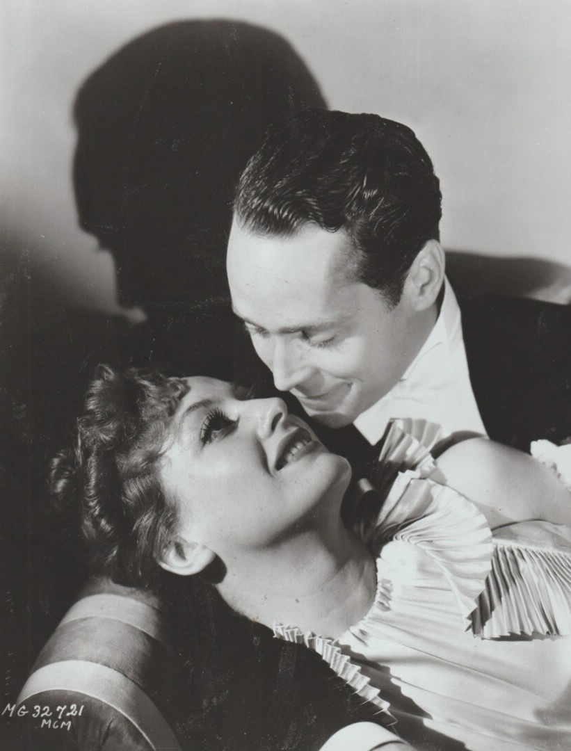 1933 publicity with Franchot Tone. Shot by Hurrell.