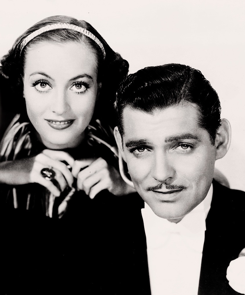 1934. 'Forsaking All Others.' With Clark Gable.