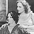 1931. Joan with mom Anna Bell during the filming of 'Laughing Sinners.'