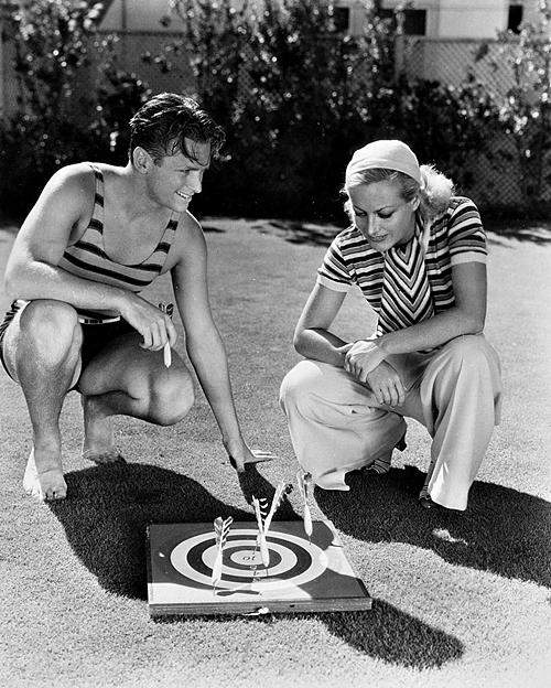 July 1931, with husband Doug Fairbanks, Jr.