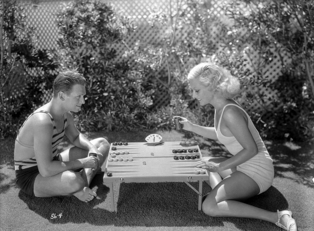 July 1931. At home with Doug, Jr.