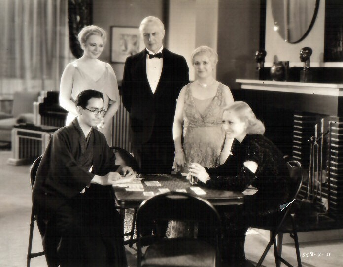 1931. On the set of 'This Modern Age.'