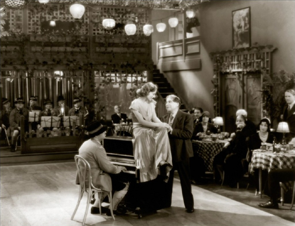 1931. Film still from 'Laughing Sinners' with George F. Marion.