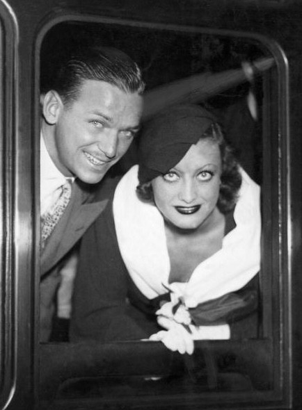 1932. With husband Doug Fairbanks, Jr.
