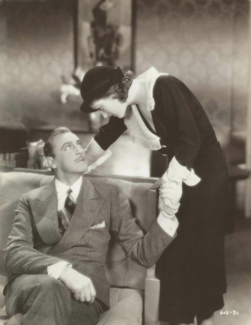 1932. 'Grand Hotel.' With John Barrymore.