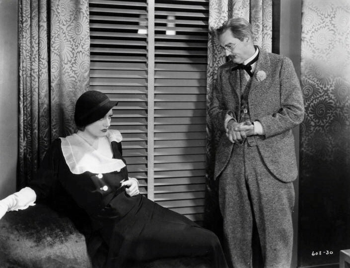 1932. 'Grand Hotel.' With Lionel Barrymore.