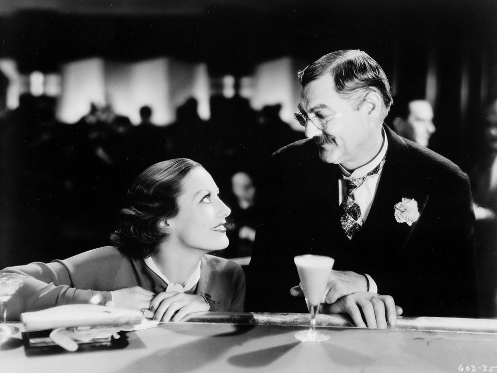 1932. 'Grand Hotel.' With Lionel Barrymore.