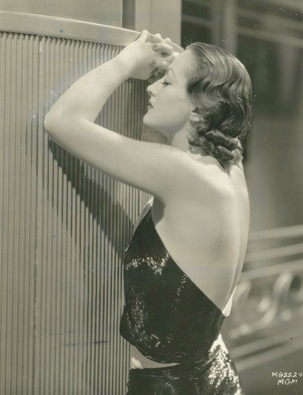 1932. Publicity for 'Letty Lynton' shot by Hurrell.