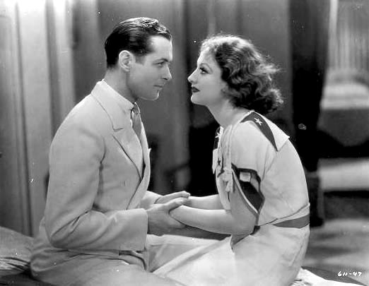 With Robert Montgomery.