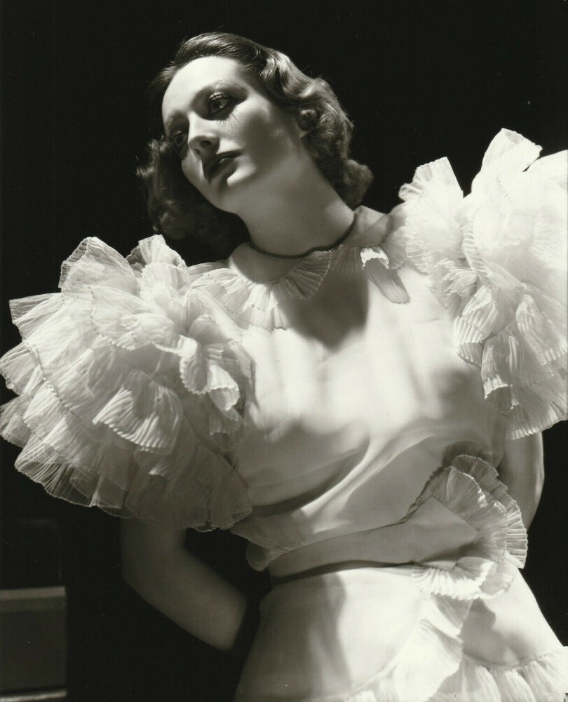 1932. Publicity for 'Letty Lynton' by Hurrell.