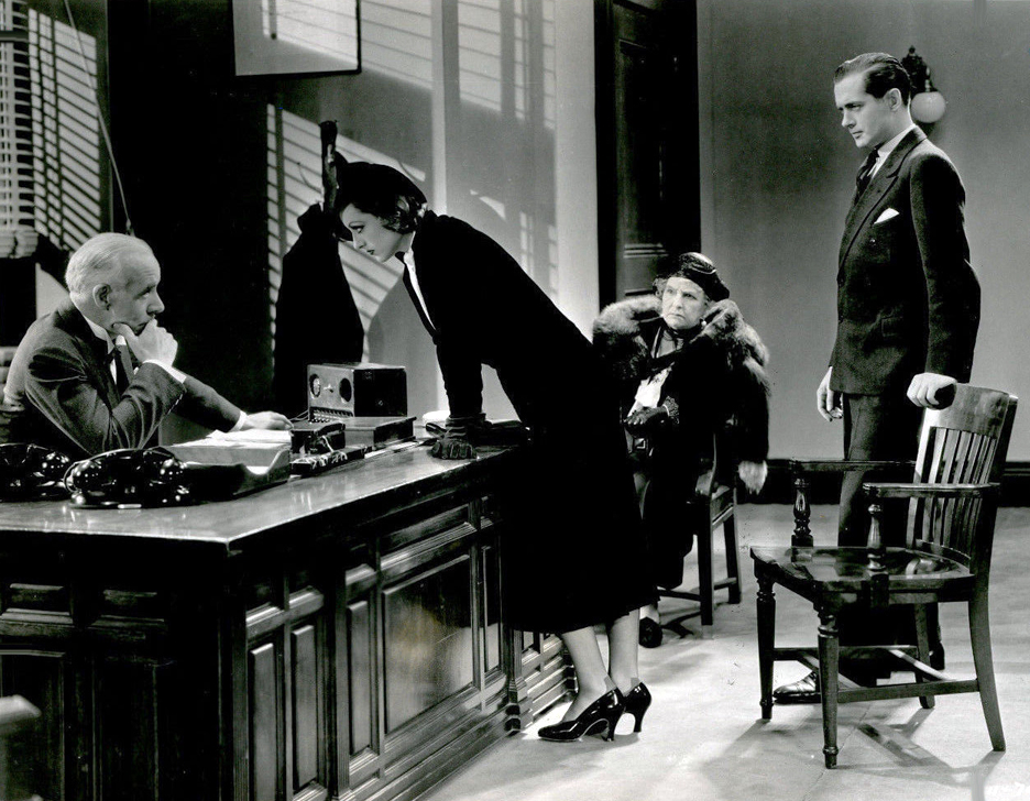 1932. 'Letty Lynton.' With unknown, May Robson, and Robert Montgomery.