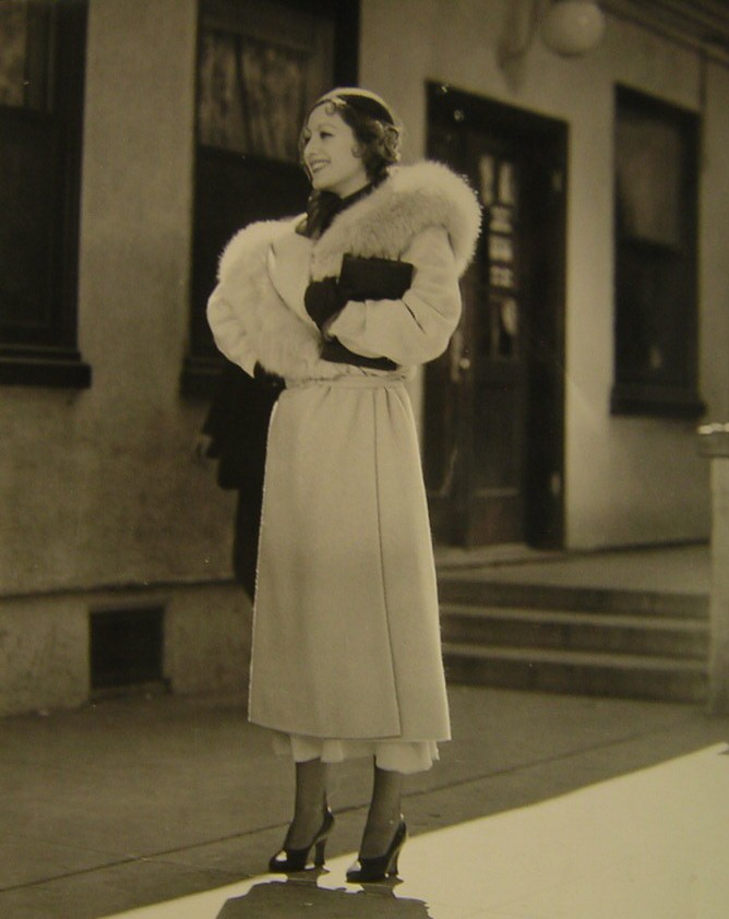 1932. On the MGM lot.