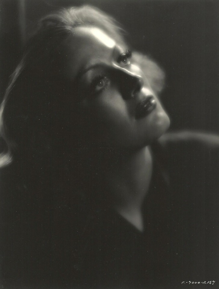 1932 publicity for 'Rain' shot by John Miehle.