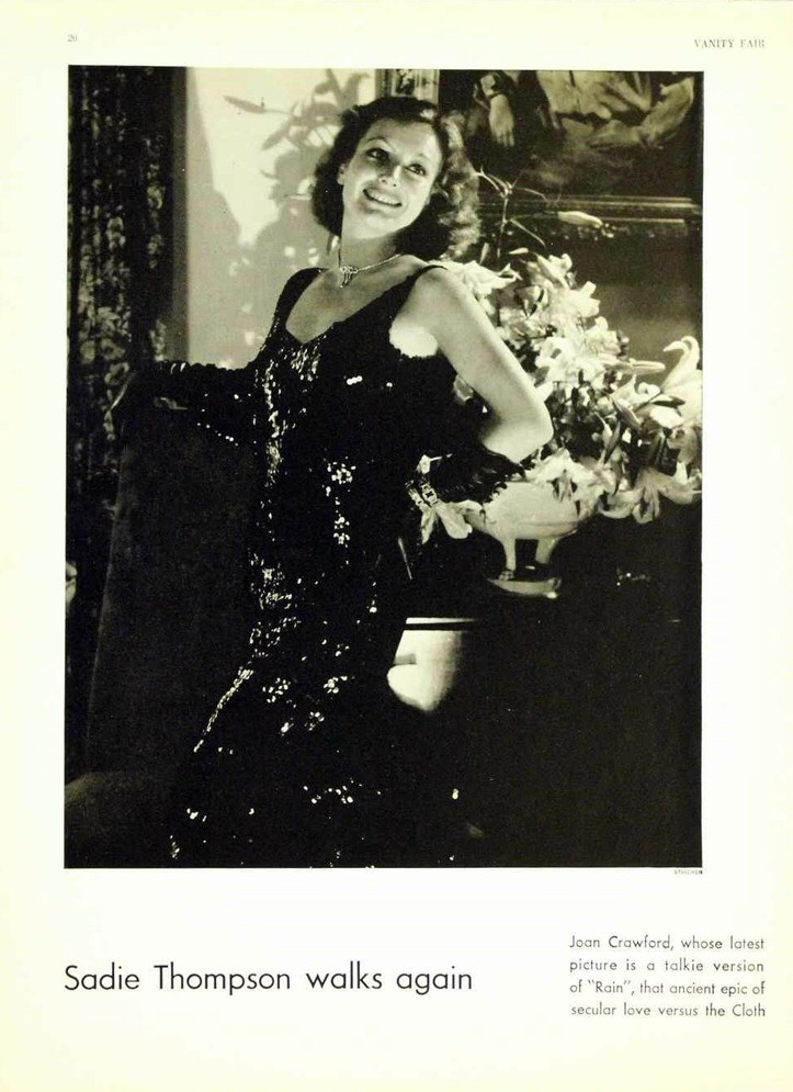 1932. Shot by Steichen for 'Vanity Fair.'