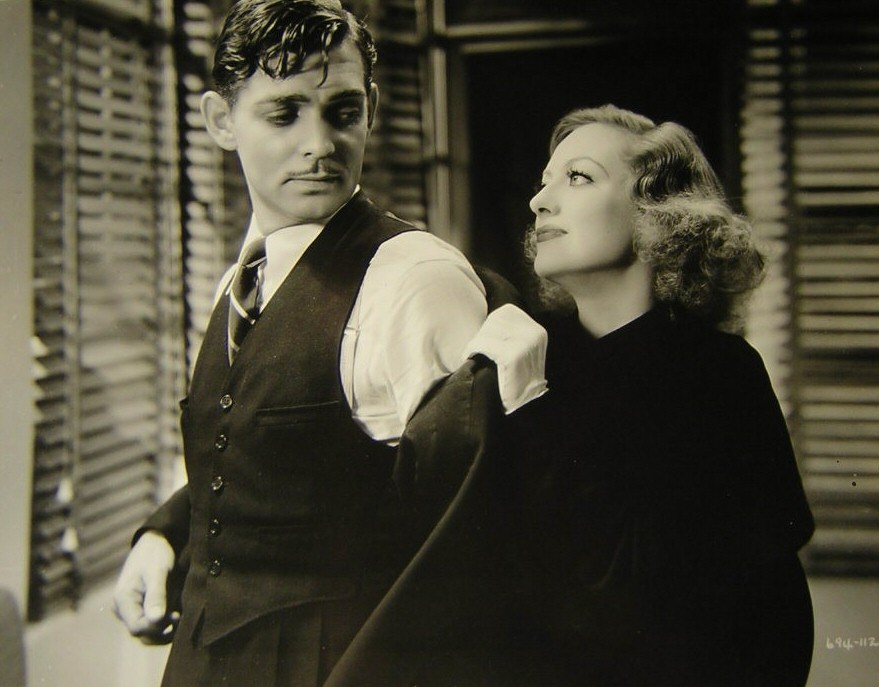 1933. 'Dancing Lady.' With Clark Gable.